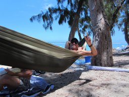 Visite de Célyne et Faf